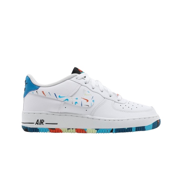 Nike Air Force 1 LV8 GS Multicolor Sneakers Size 4.5 Youth W/Original Box - Picture 16 of 16